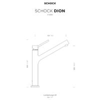 Kuhinjska armatura Schock DION 510000 Chrom